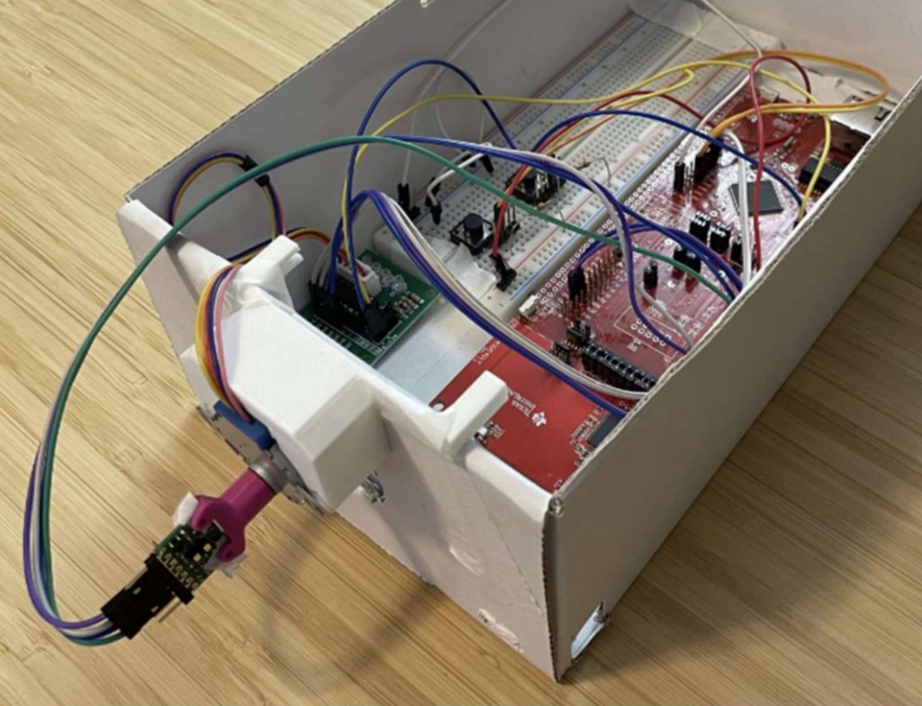 3D LiDAR scanner hardware setup